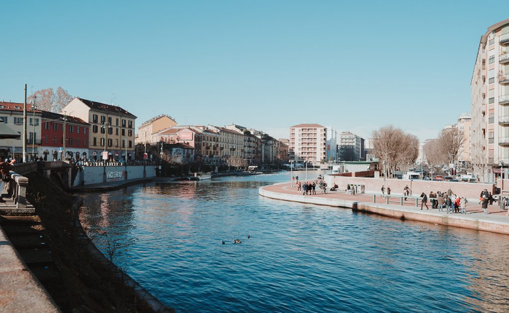 Darsena navigli Milan